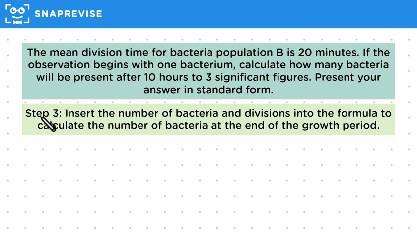 Population Size in Standard Form