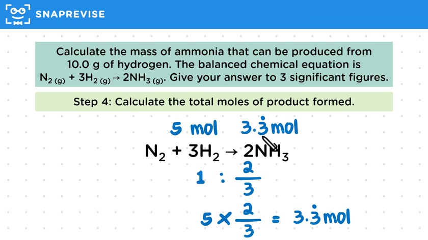 Reacting Mass Calculations