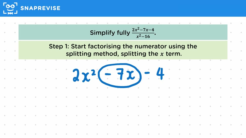 Simplifying Advanced Algebraic Fractions