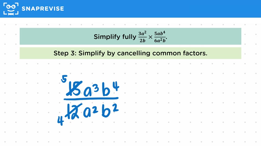 Multiplying Algebraic Fractions