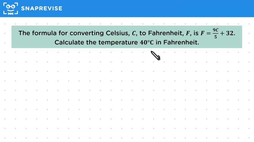 Using Formulae