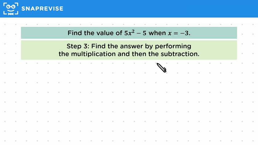 Substituting Values