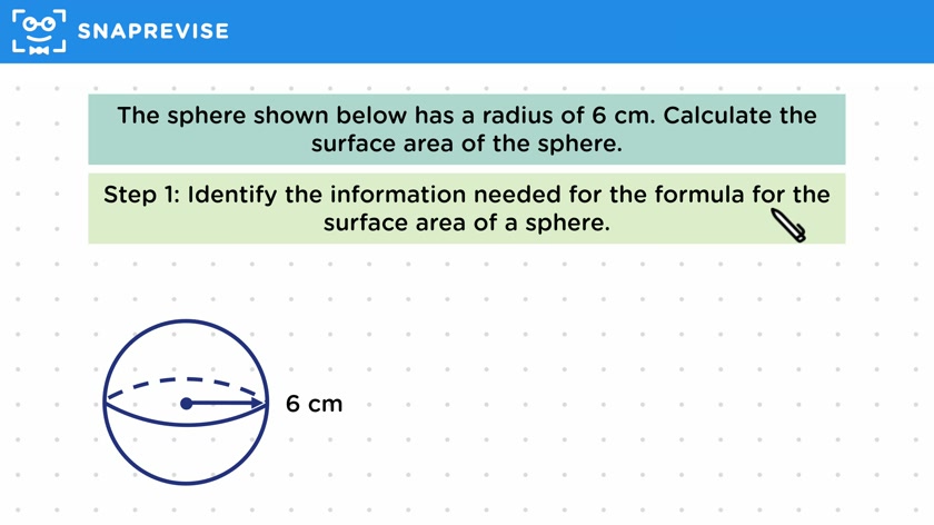 Surface Area of a Sphere