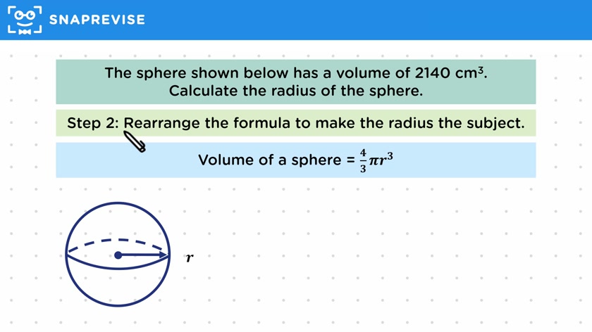 Volume of a Sphere