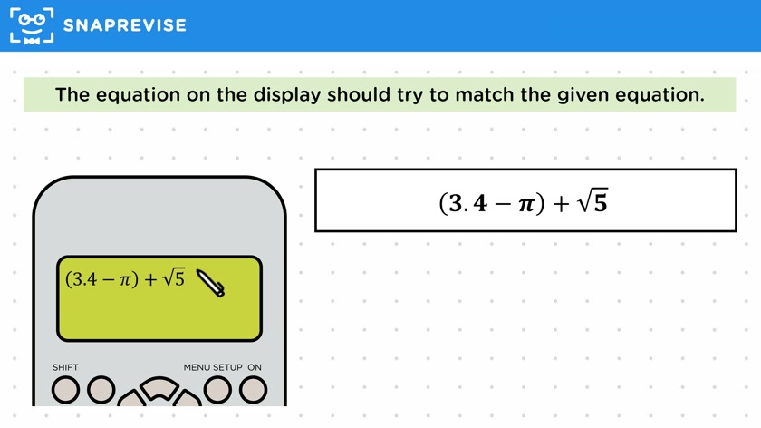 Using a Calculator