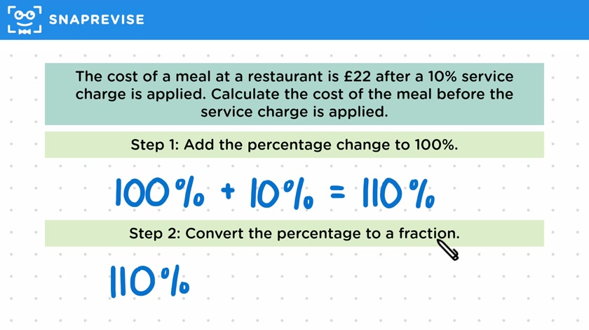 Reverse Percentage Change