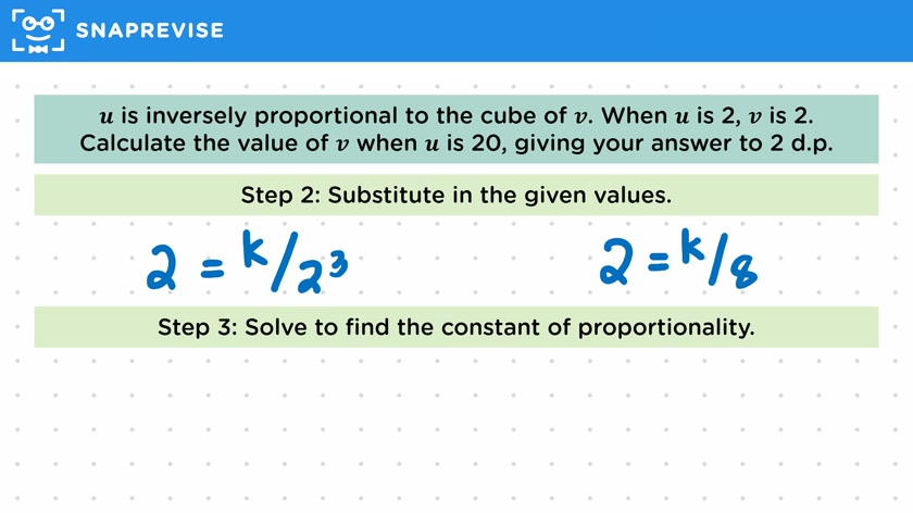 Advanced Proportionality Equations