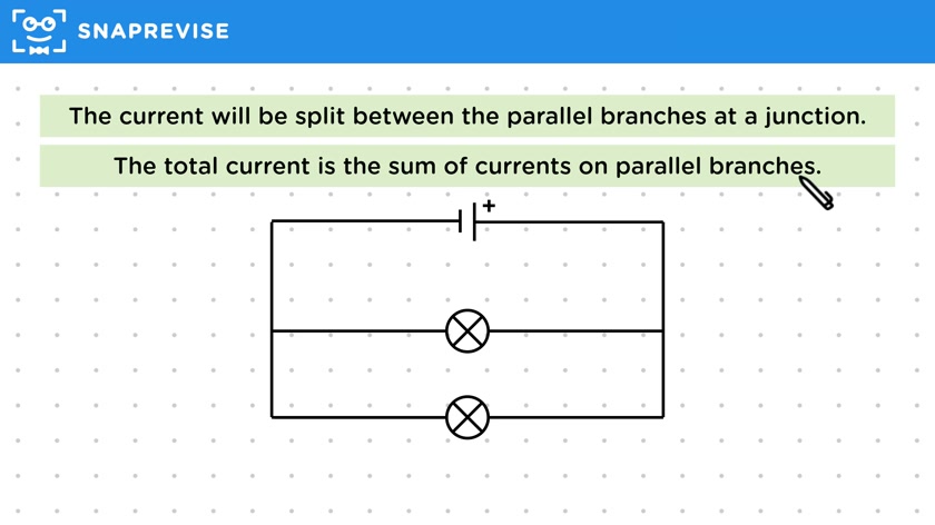 Current & Potential Difference in Parallel