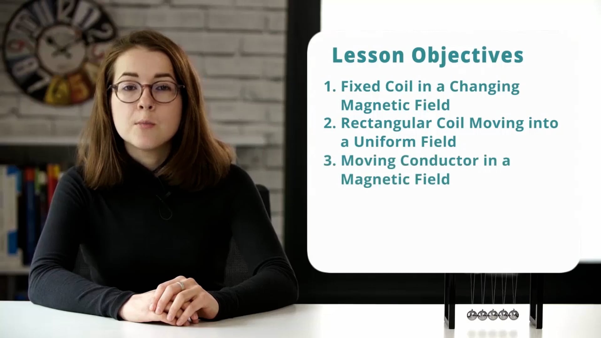 A Fixed Coil in a Changing Magnetic Field