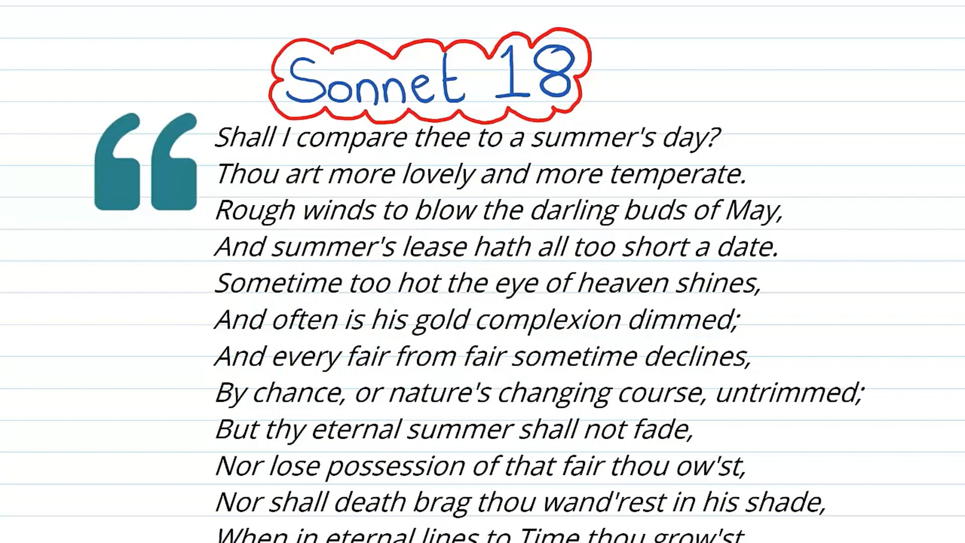 Analysing Poetry (Part 4)
