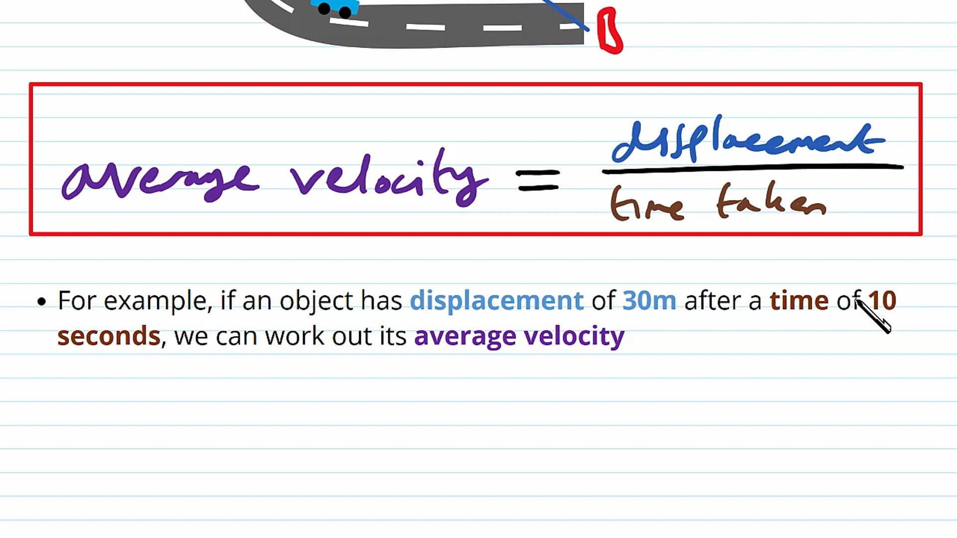Average Speed and Velocity