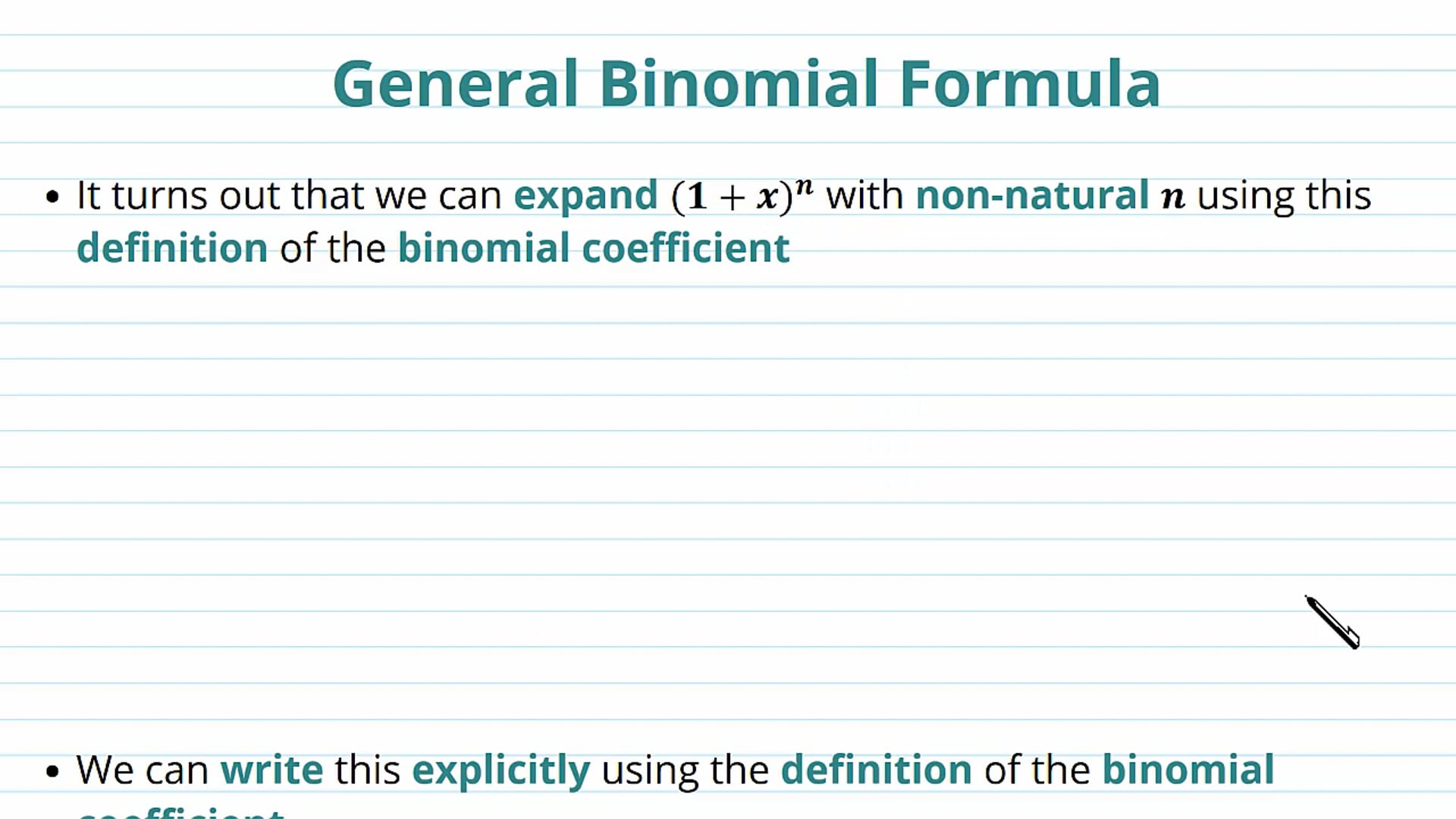 Binomials with Rational Powers