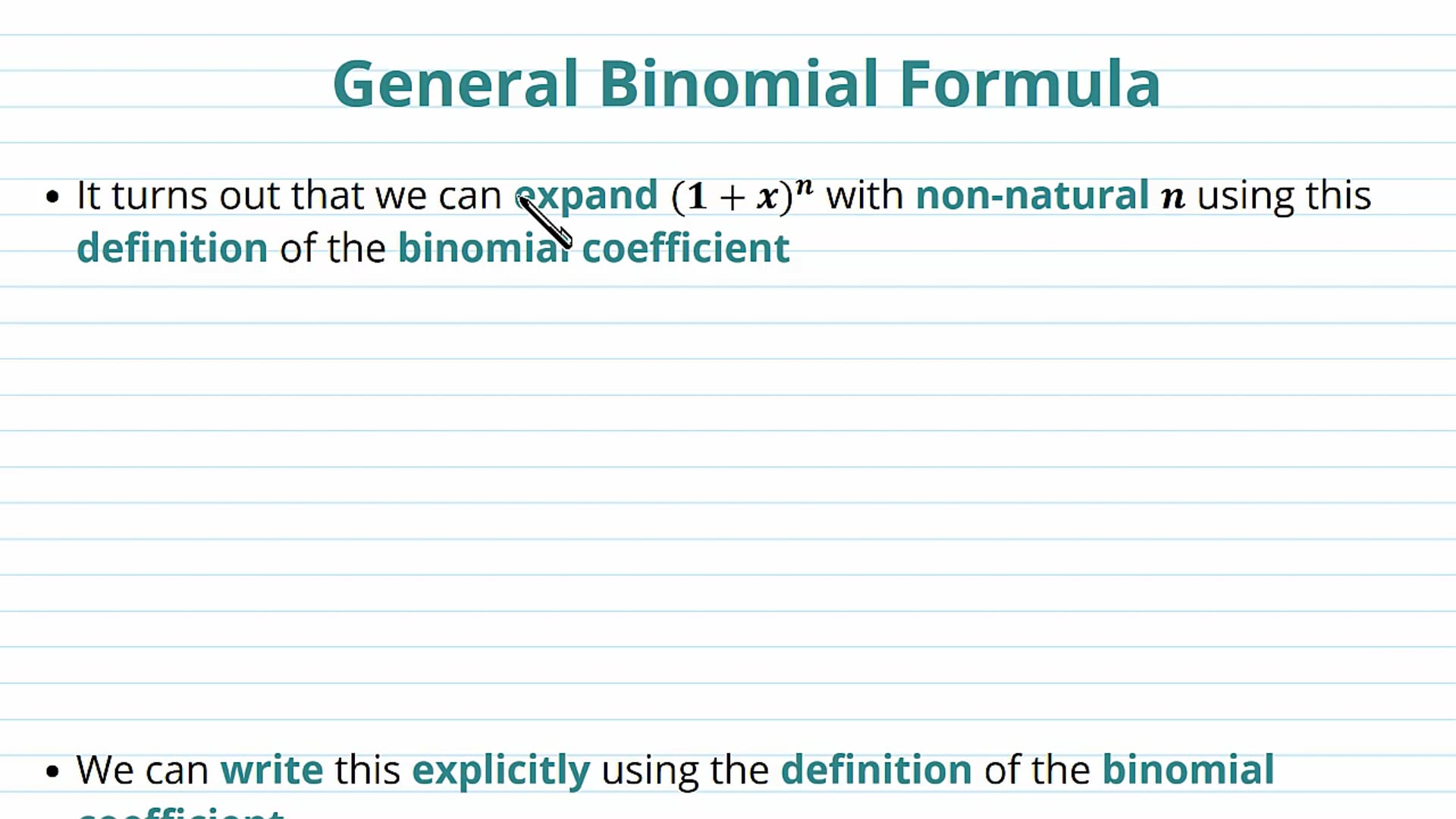Binomials with Rational Powers