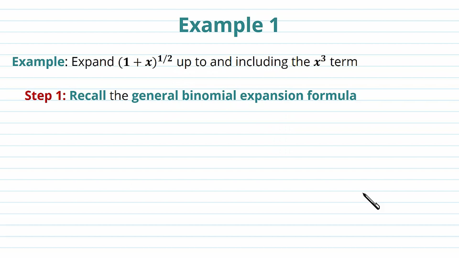 Binomials with Rational Powers Examples
