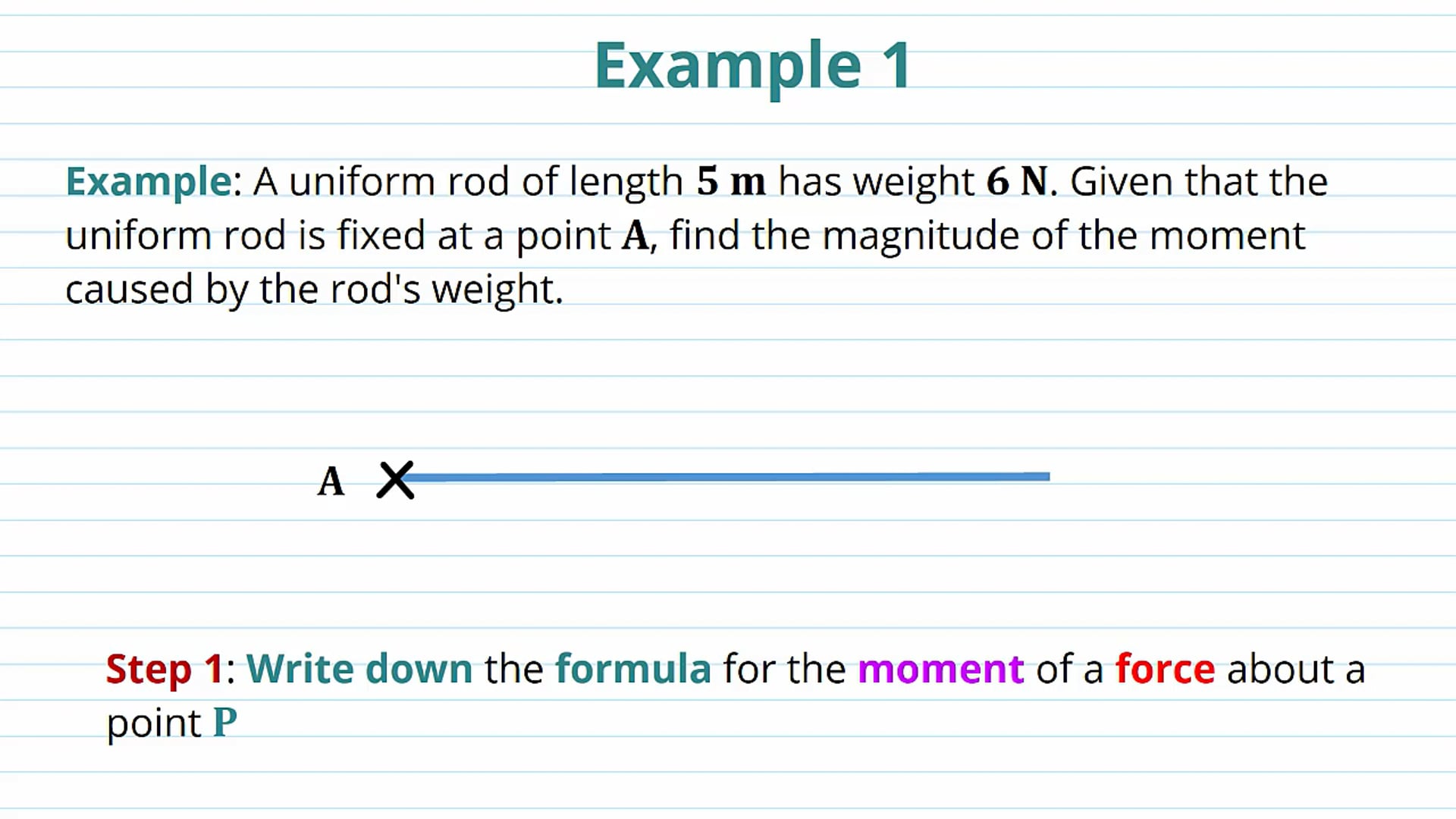 Centre of Mass for Uniform Rod and Lamina Examples