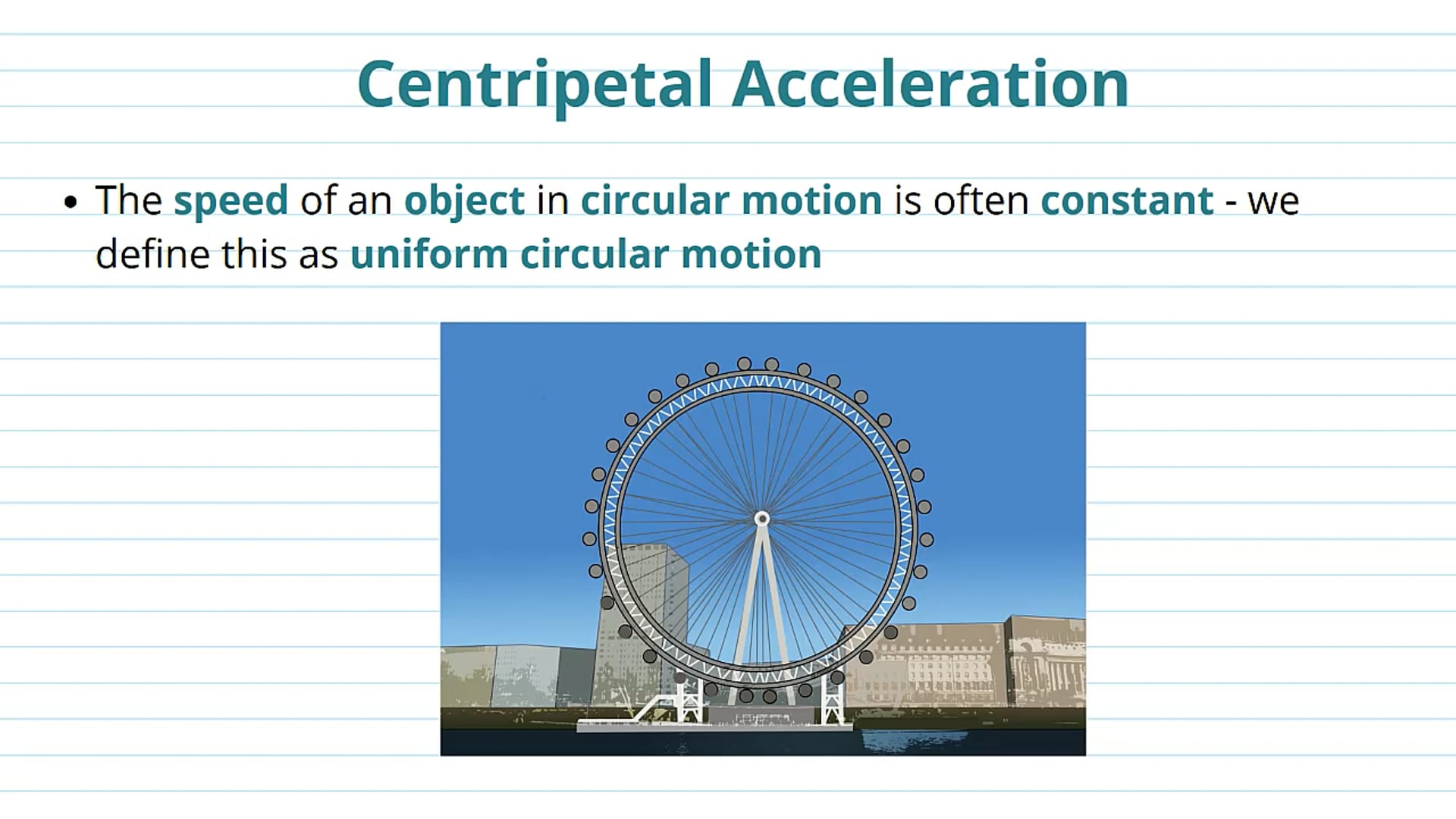 Centripetal Acceleration