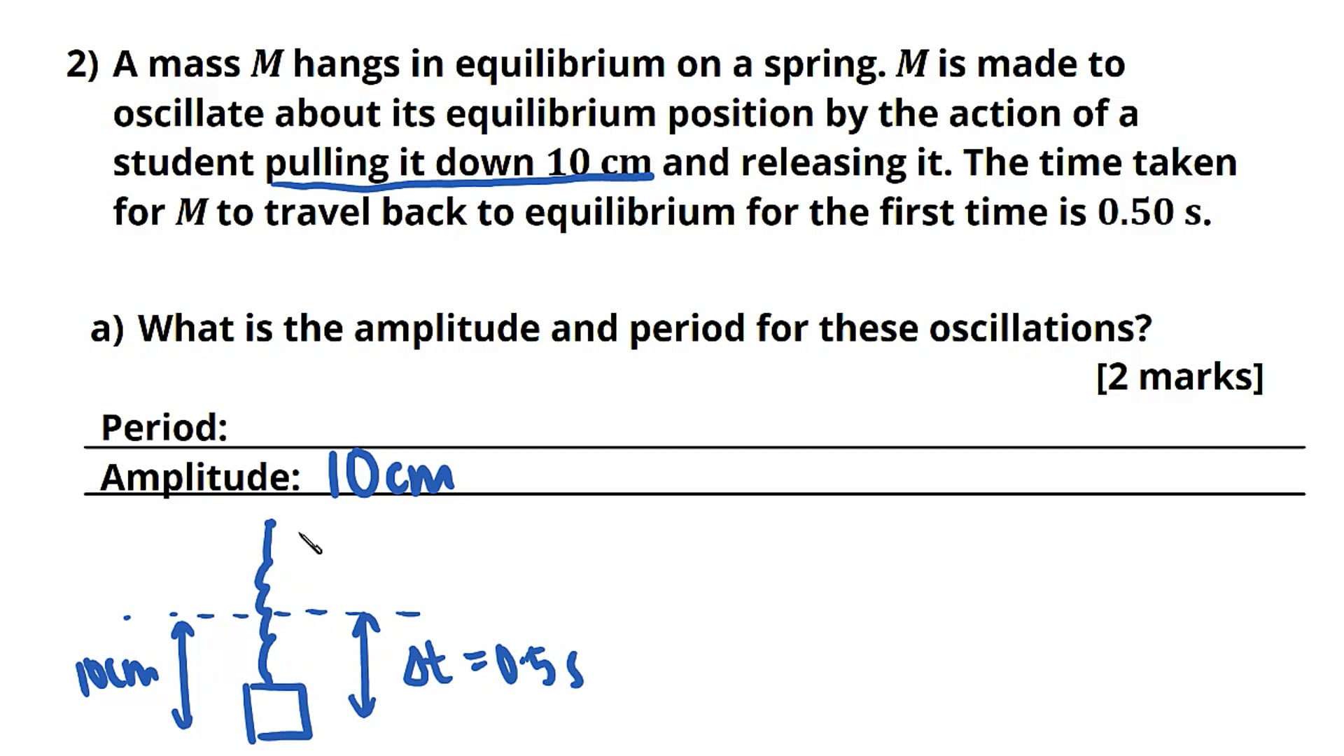 Characteristics of SHM Exam Question