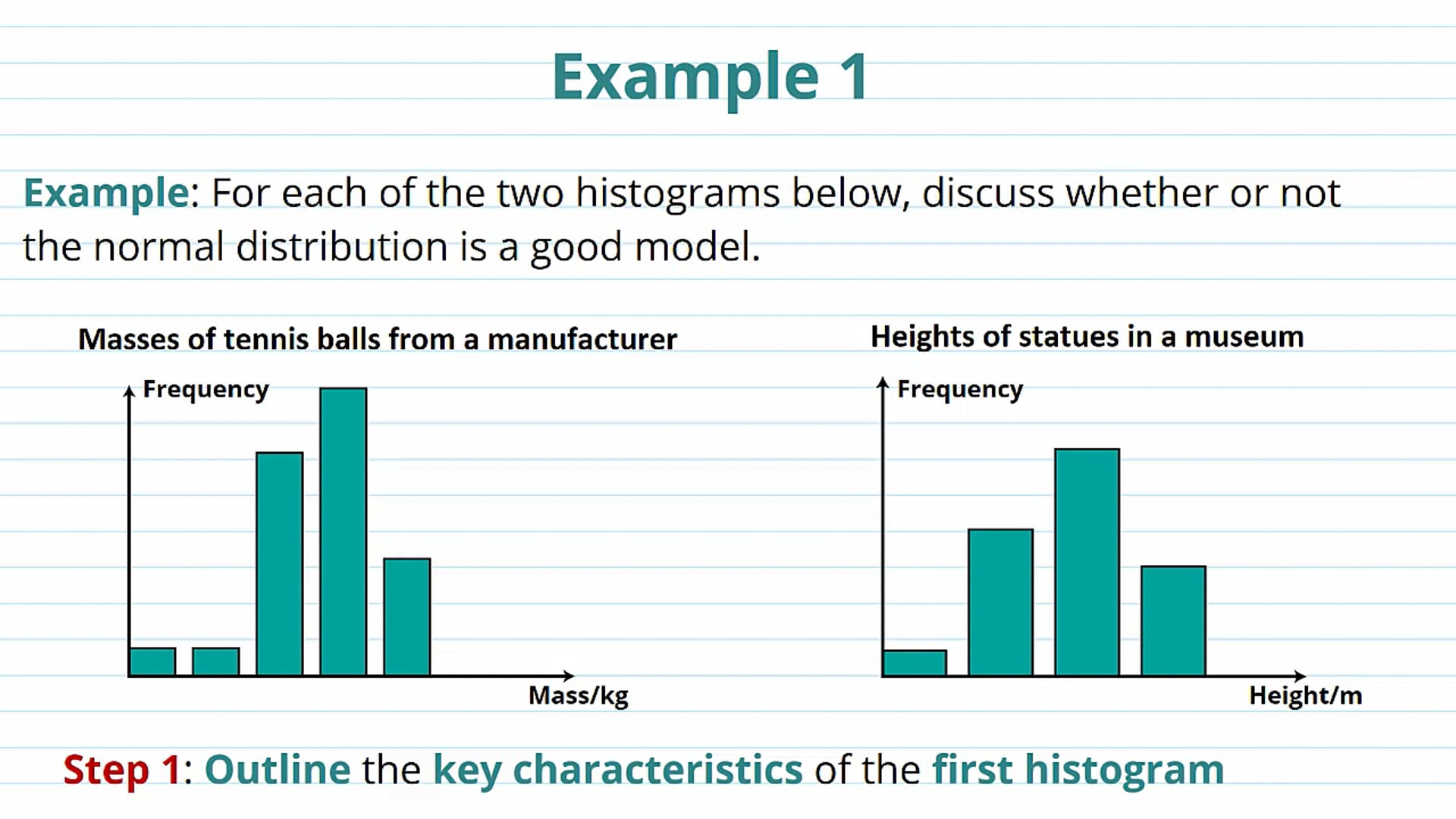 Choosing an Appropriate Distribution Examples