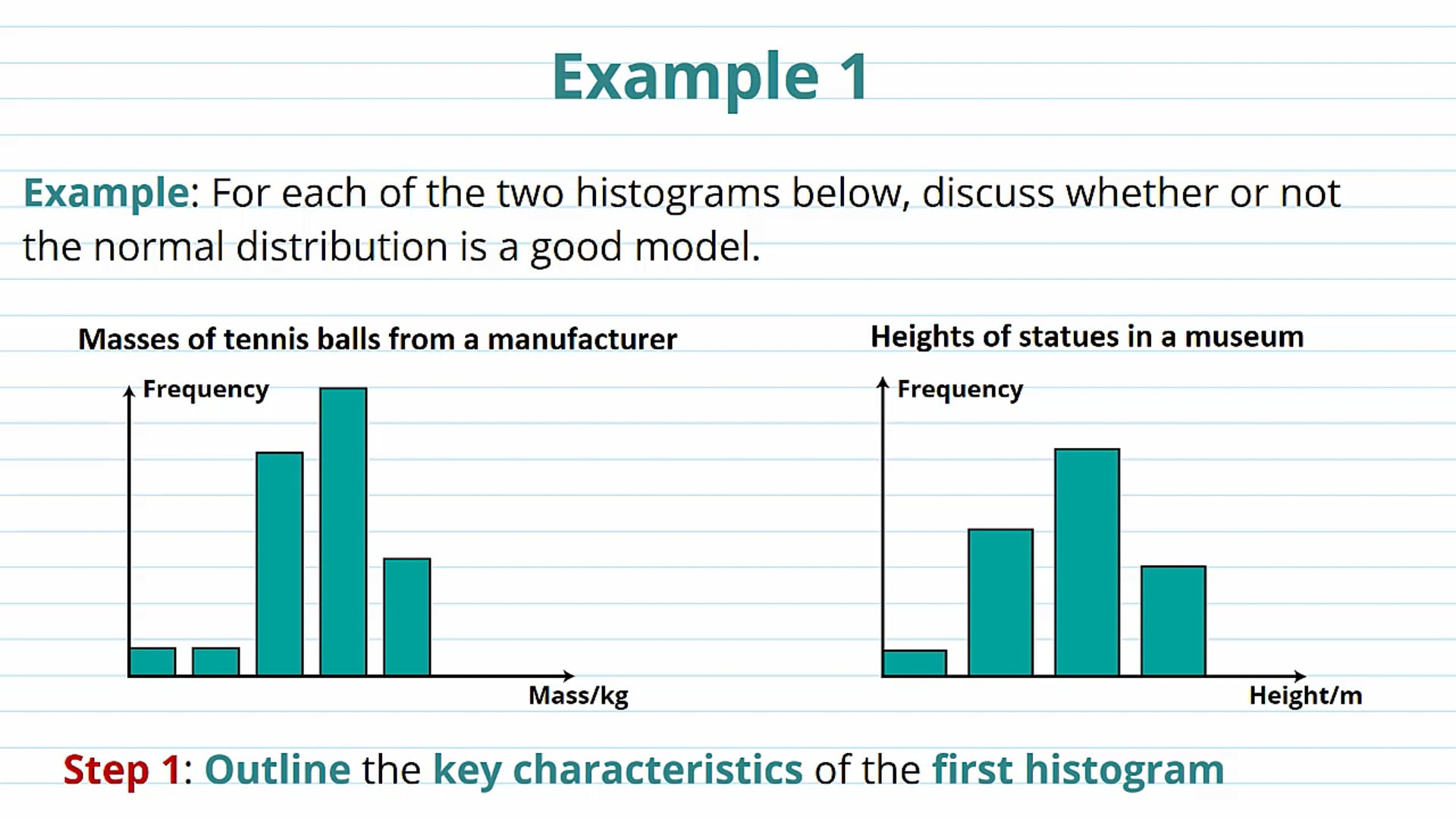 Choosing an Appropriate Distribution Examples