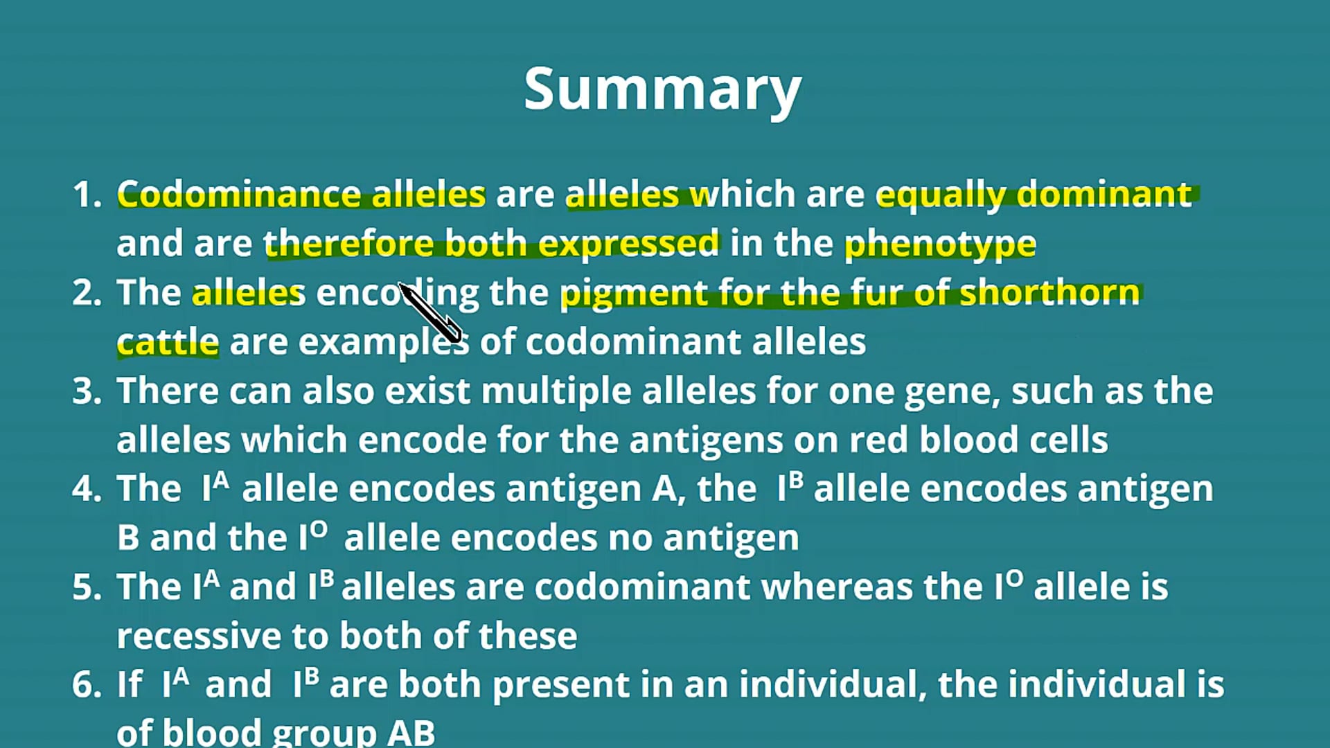 Codominance