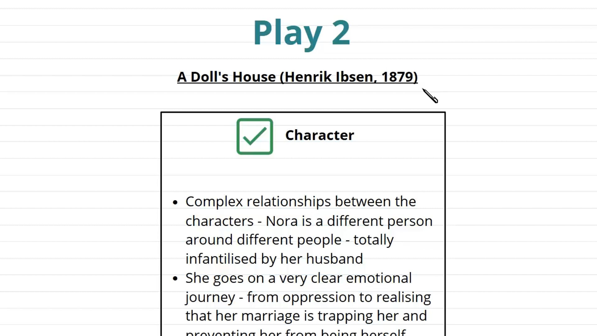Comparing Drama (Part 4)