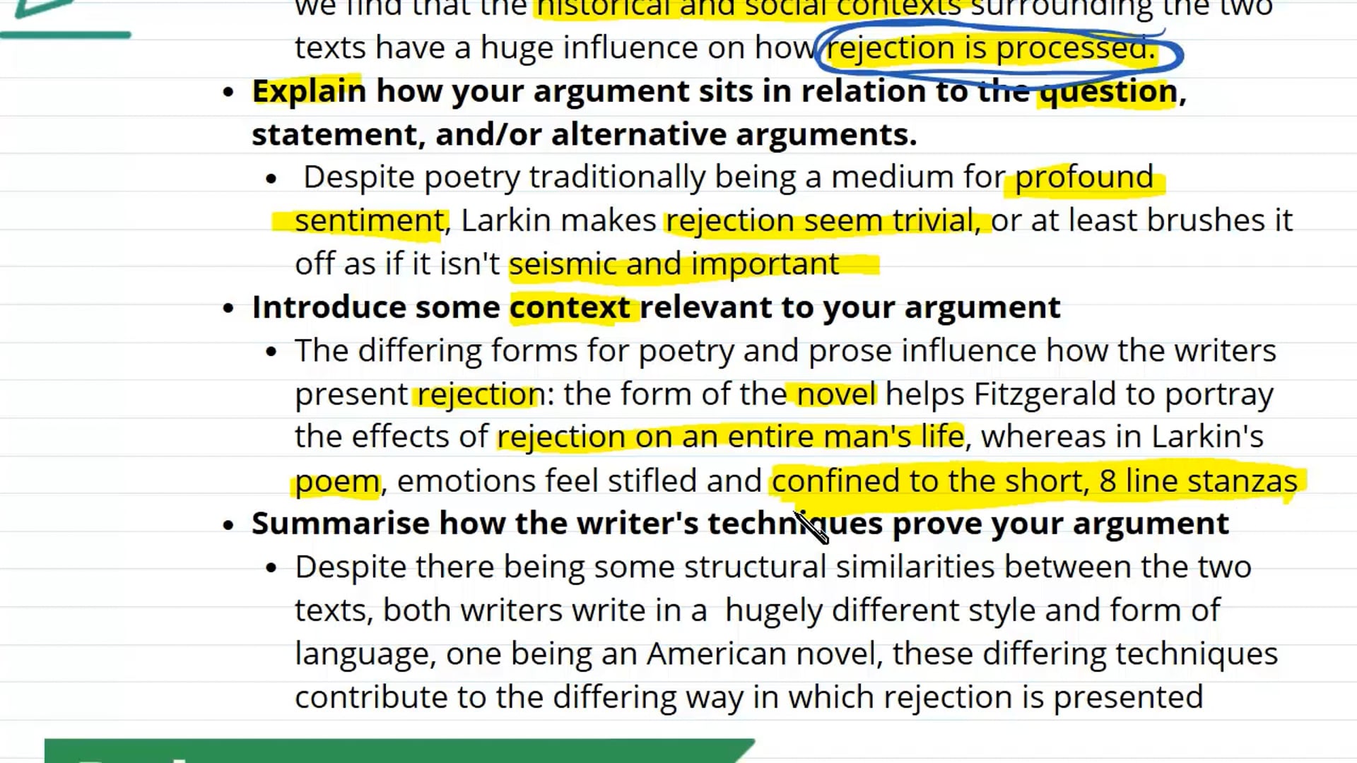 Comparing Poetry & Prose (Part 3)