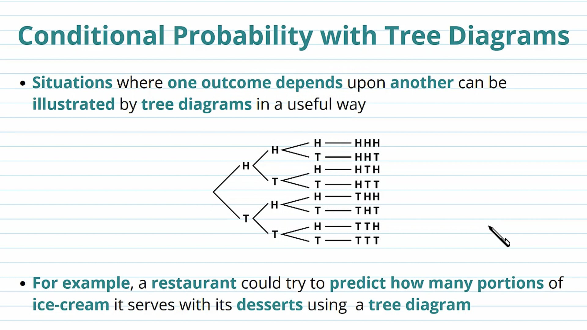 Conditional Probability with Tree Diagrams