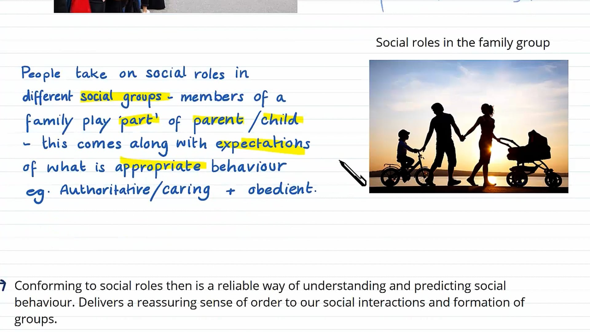 Conformity to Social Roles