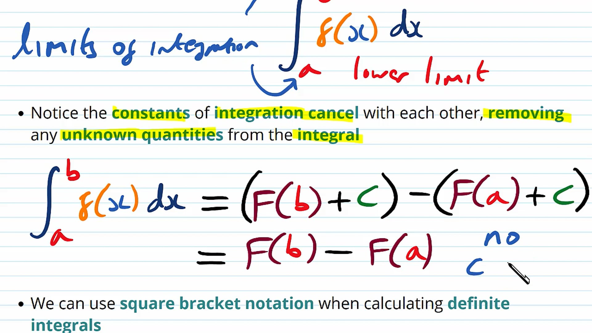 Definite Integration