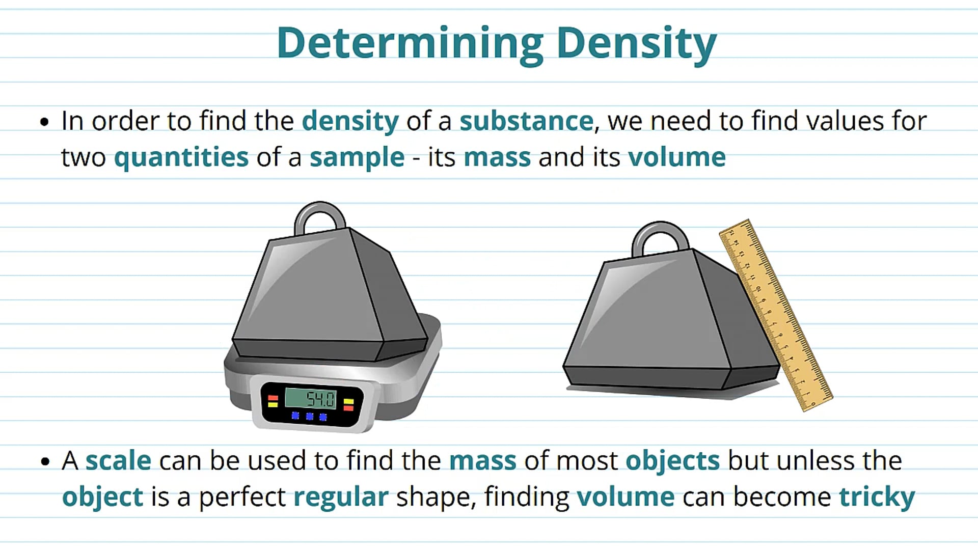 Determining Density