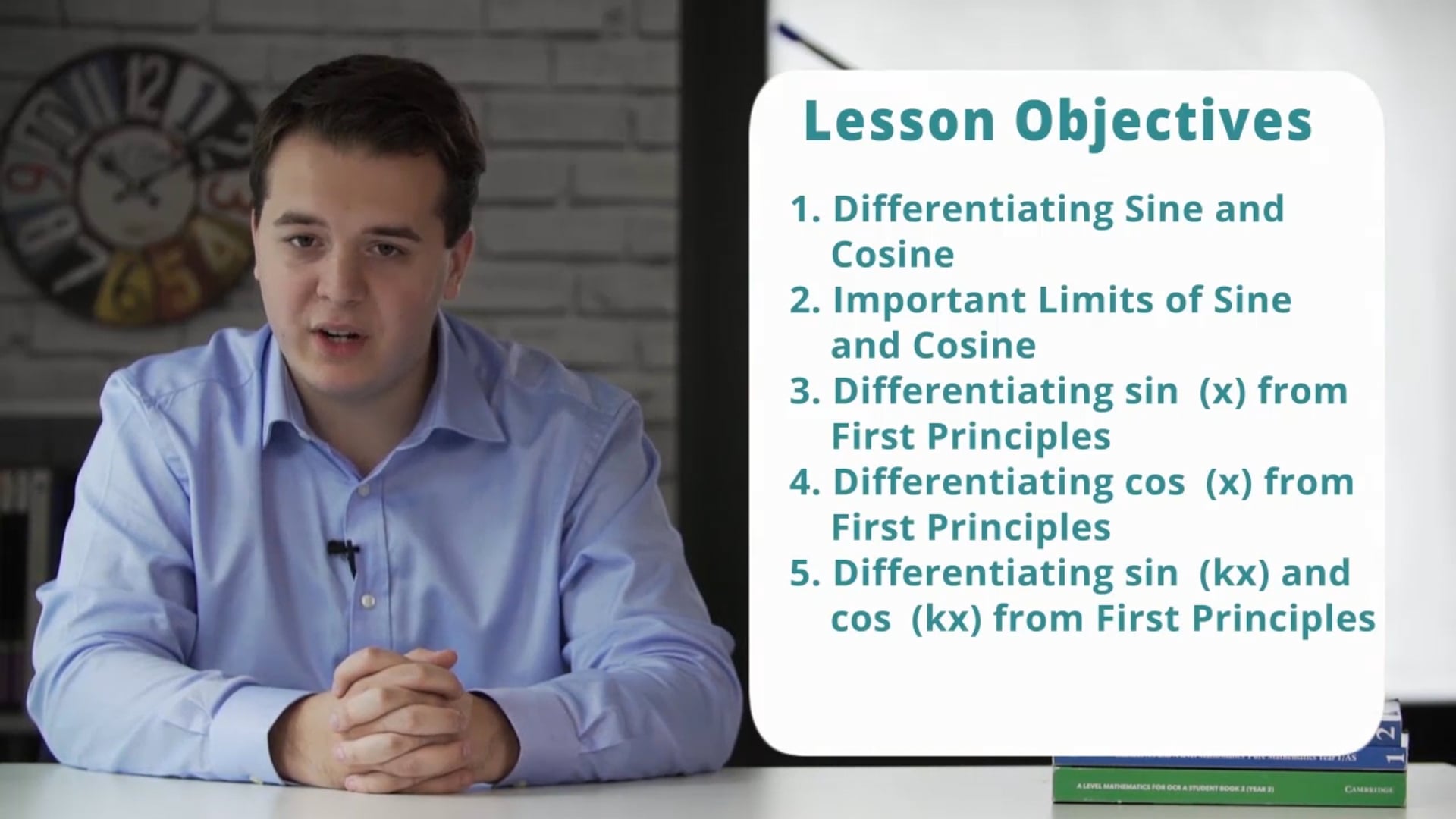 Differentiating Sine and Cosine