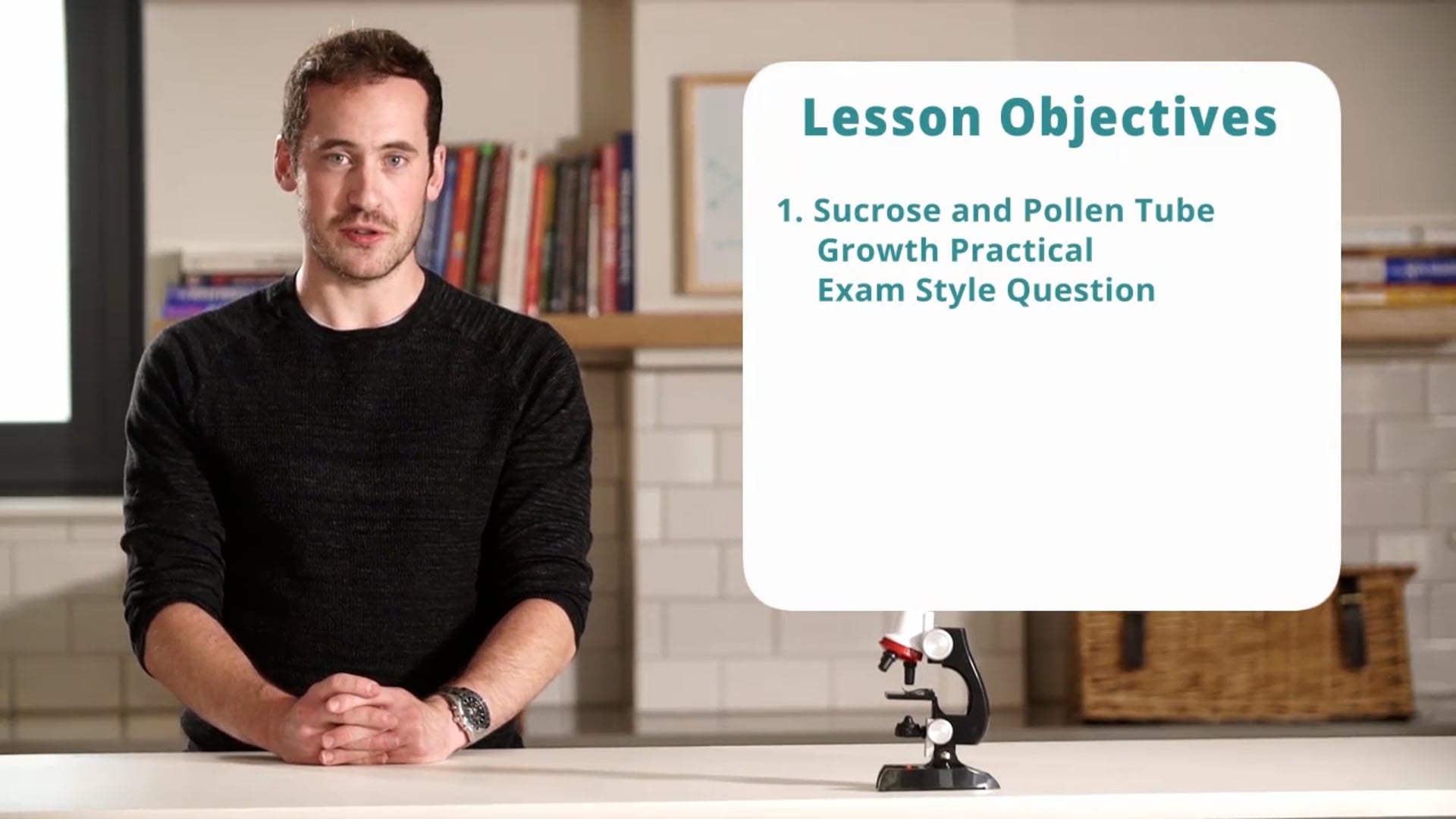 Effect of Sucrose Concentrations on Pollen Tube Growth Exam Style Question 2