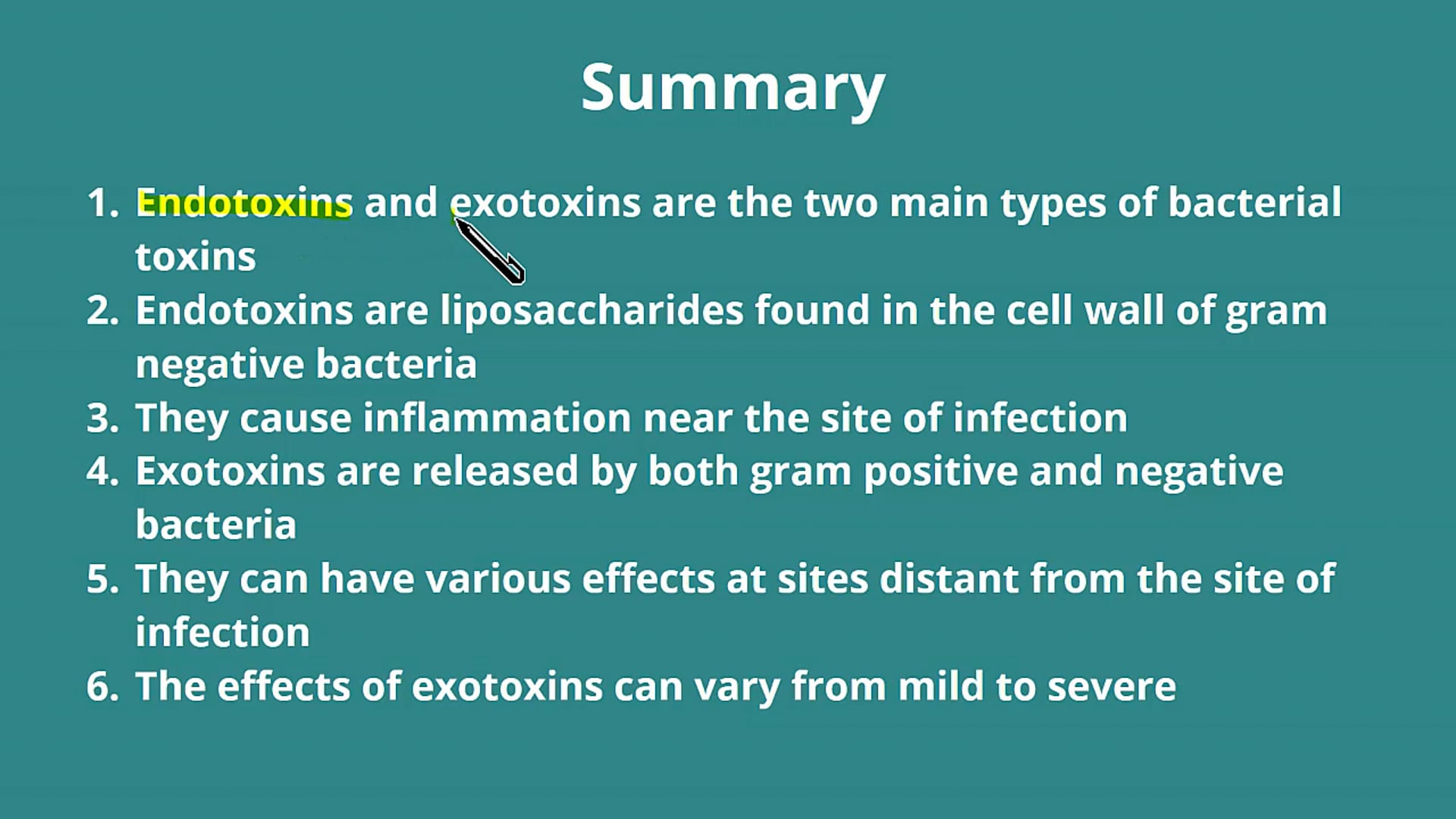 Endotoxins and Exotoxins