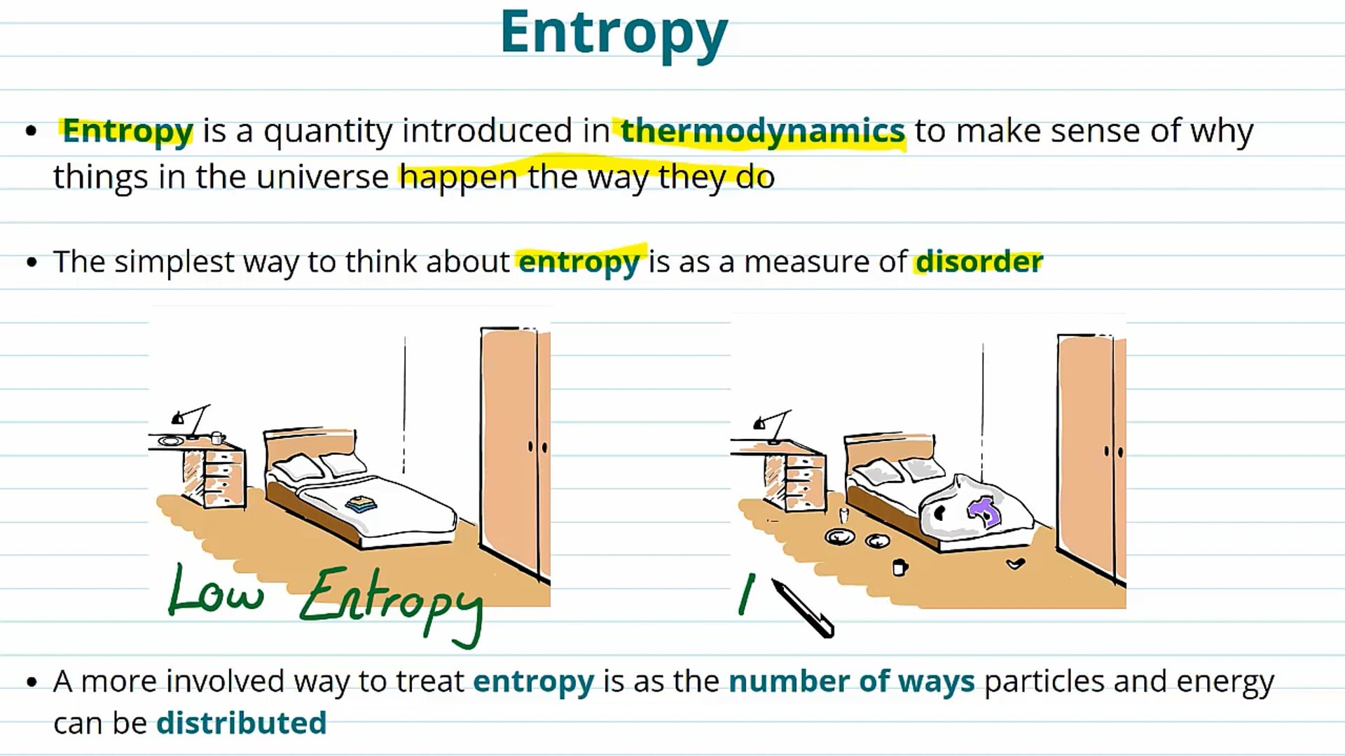 Entropy and Entropy Changes