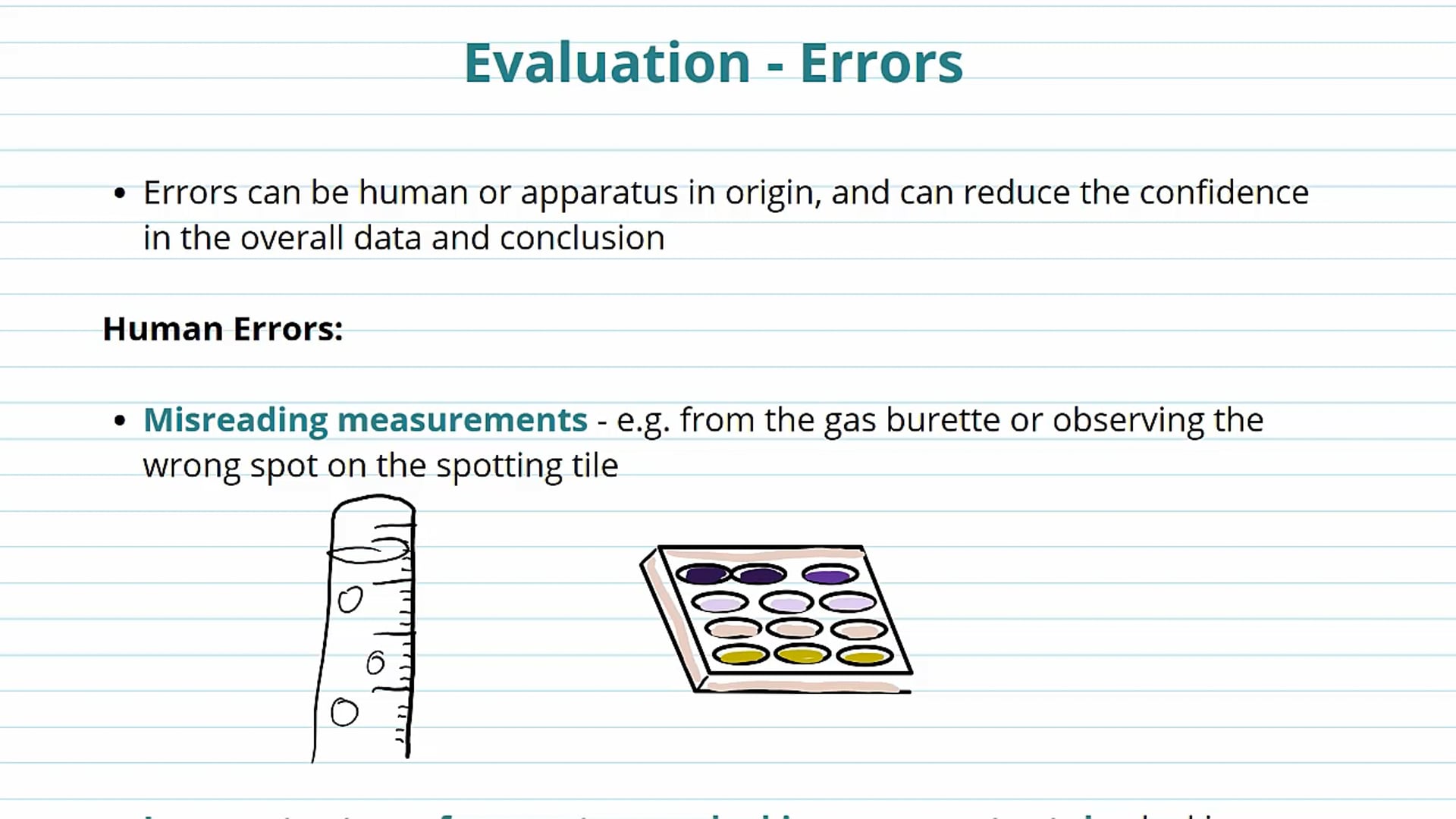 Enzyme Reactions Evaluation (Part 2)