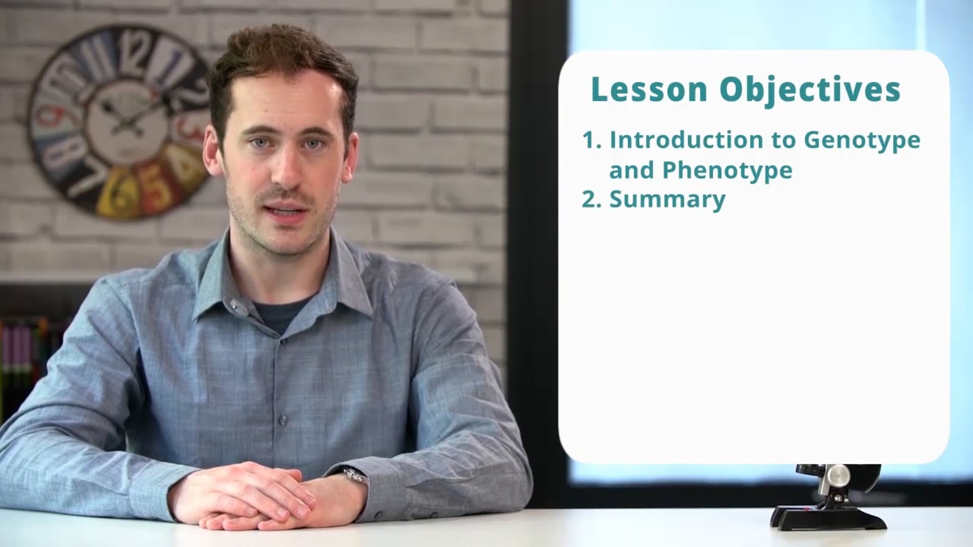Genotype and Phenotype