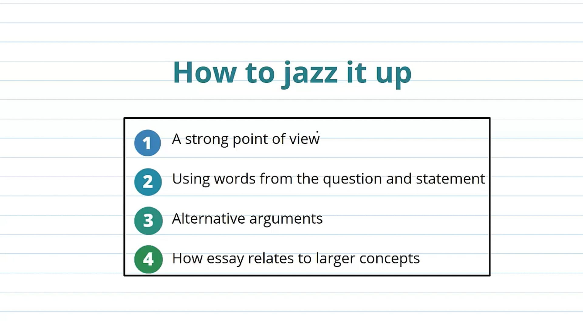 How to Write a Conclusion (Part 2)
