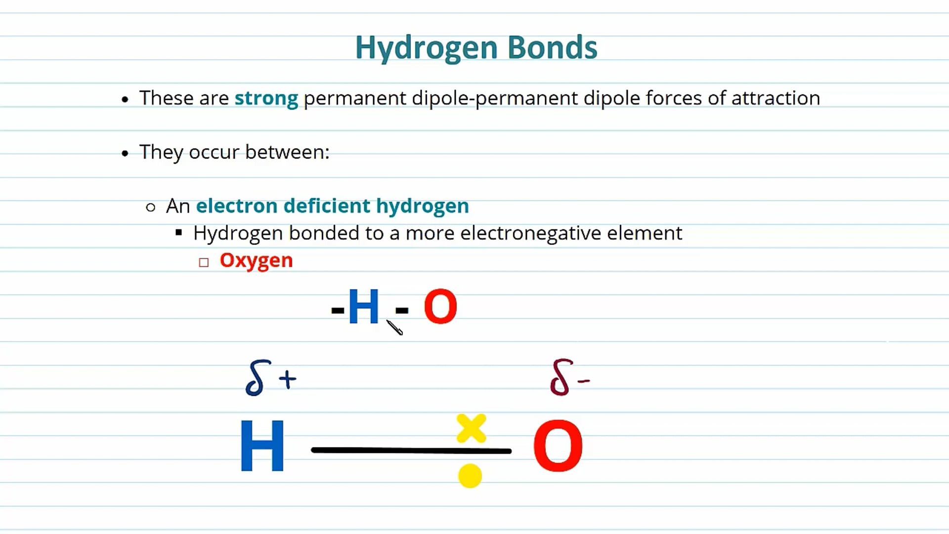 Hydrogen Bonds