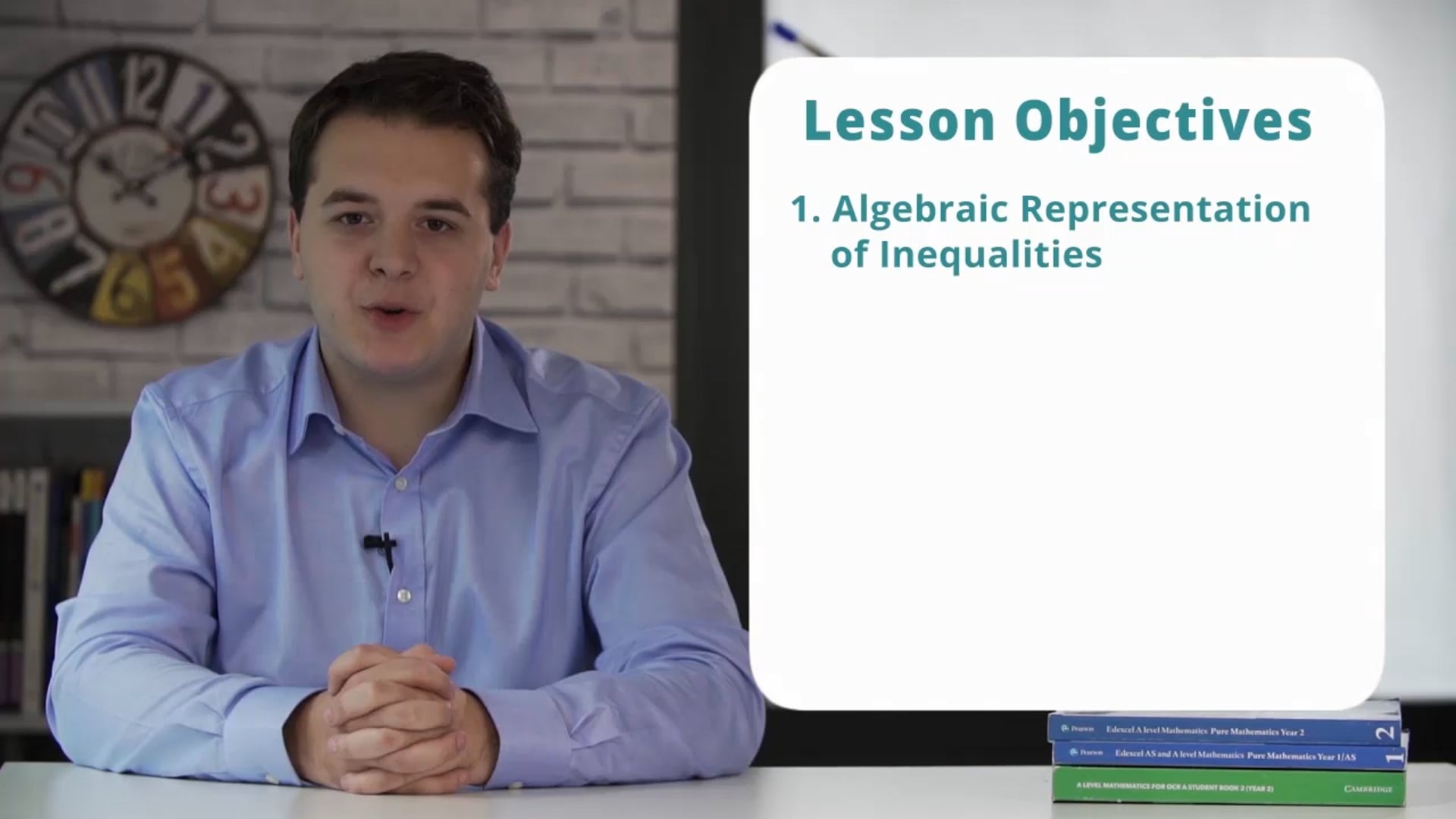 Inequalities and Set Notation