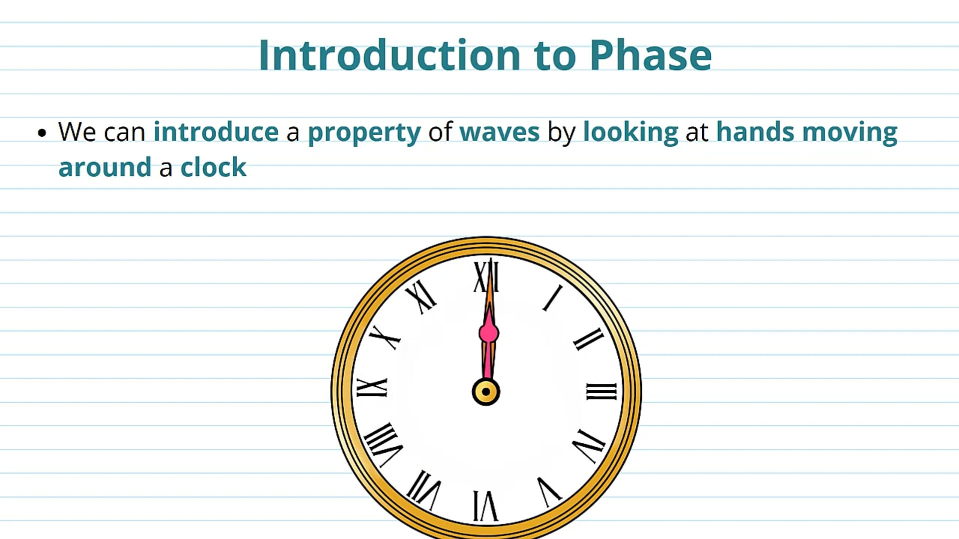Introduction to Phase