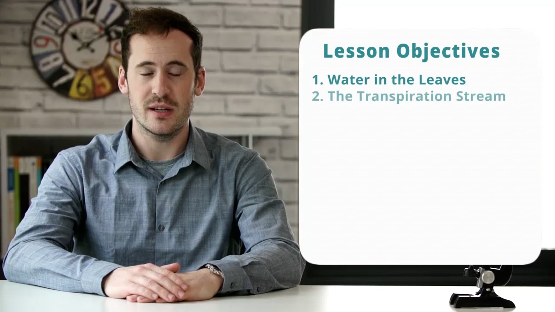 Introduction to Transpiration