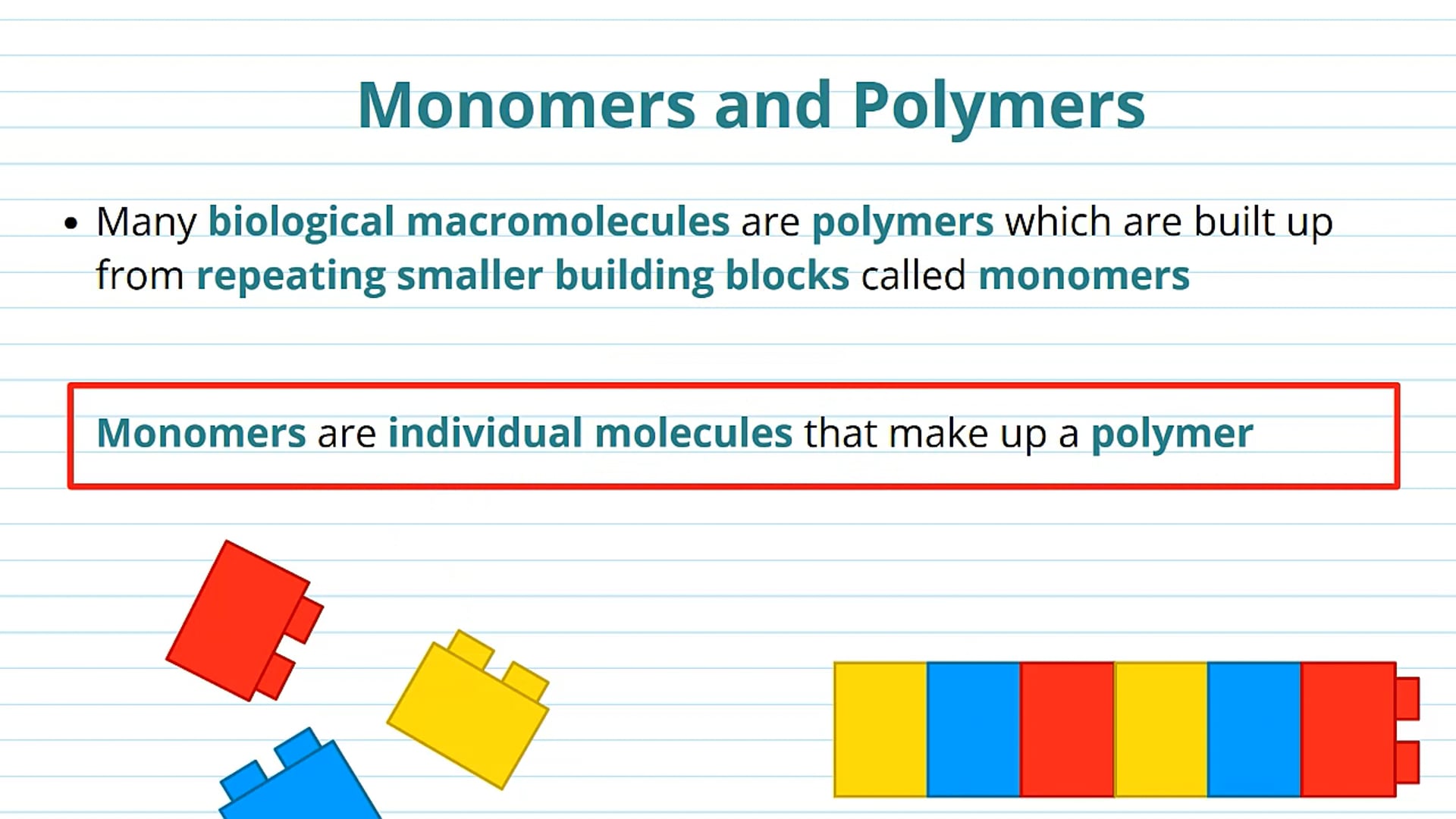 Making and Breaking Polymers