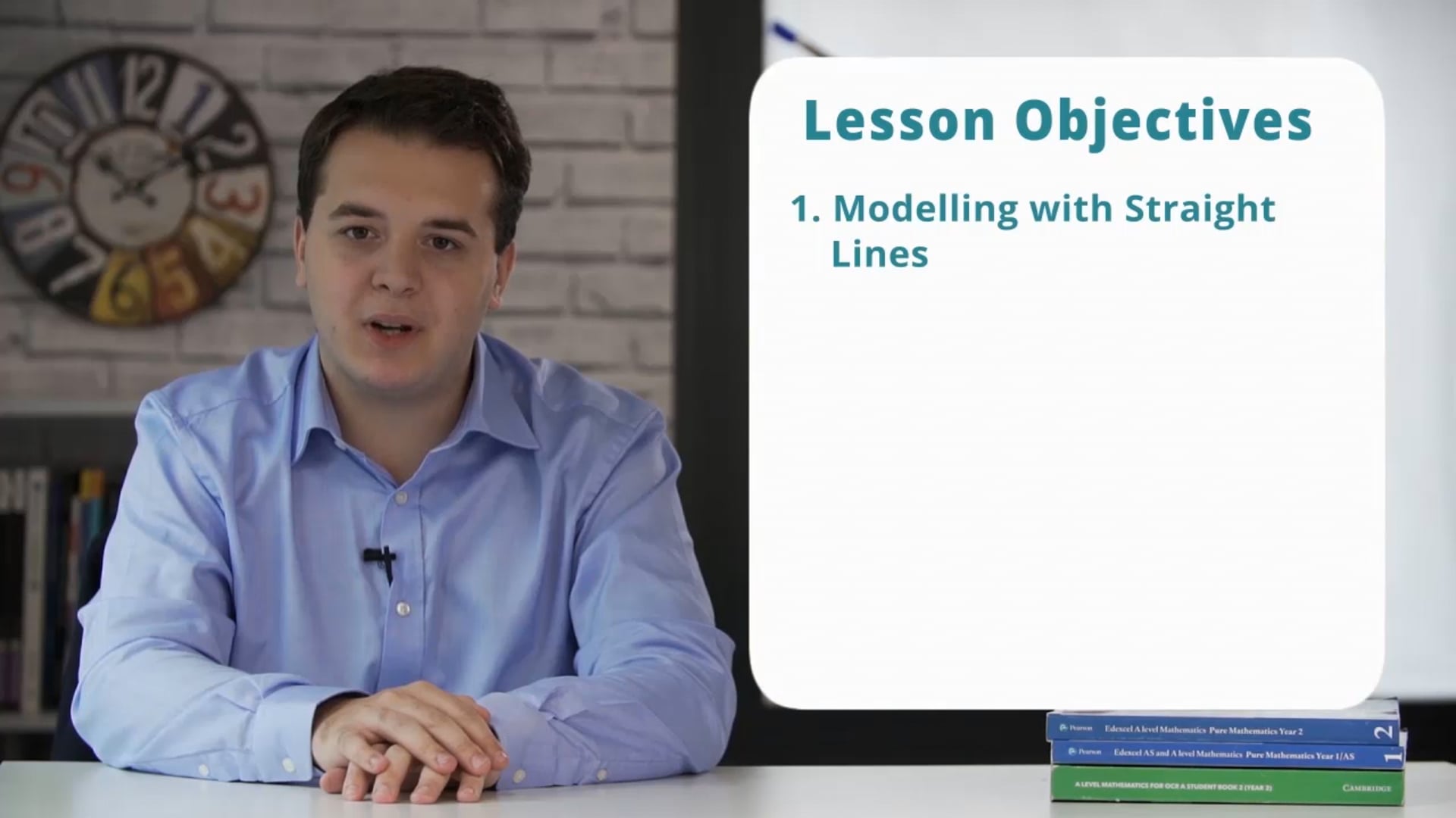 Modelling Using Straight Lines