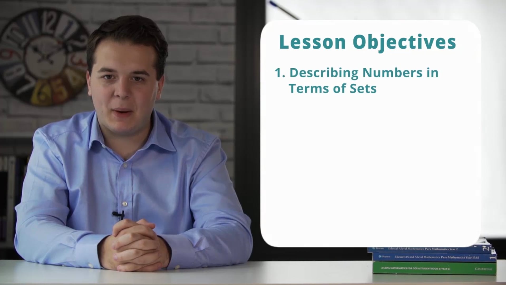Notation for Sets of Numbers