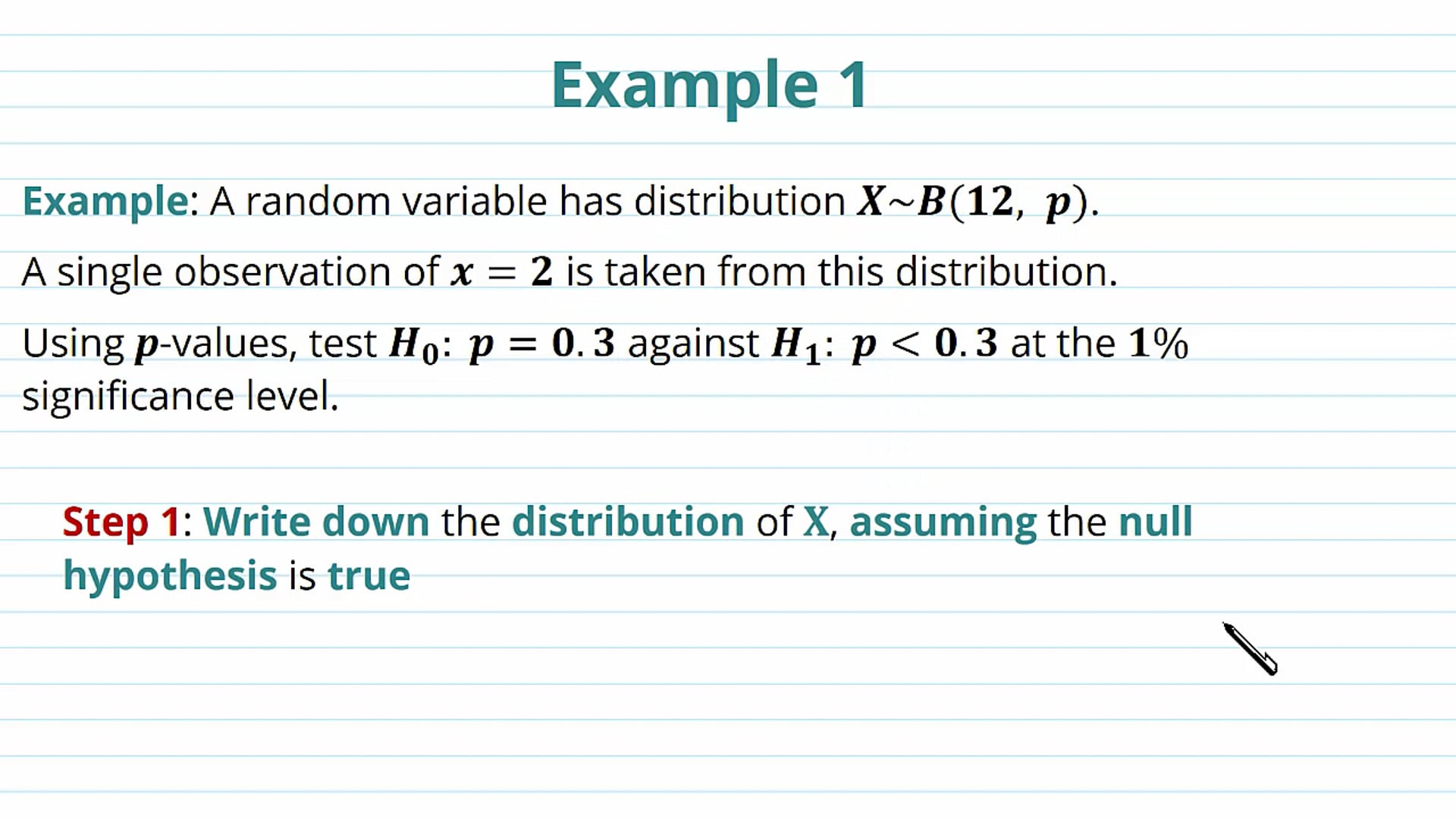 One-Tail and Two-Tail Tests Examples