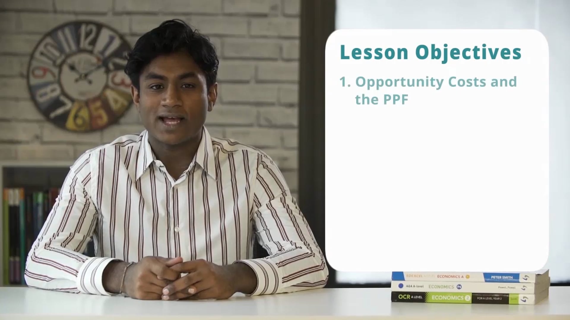 Opportunity Cost and the PPF