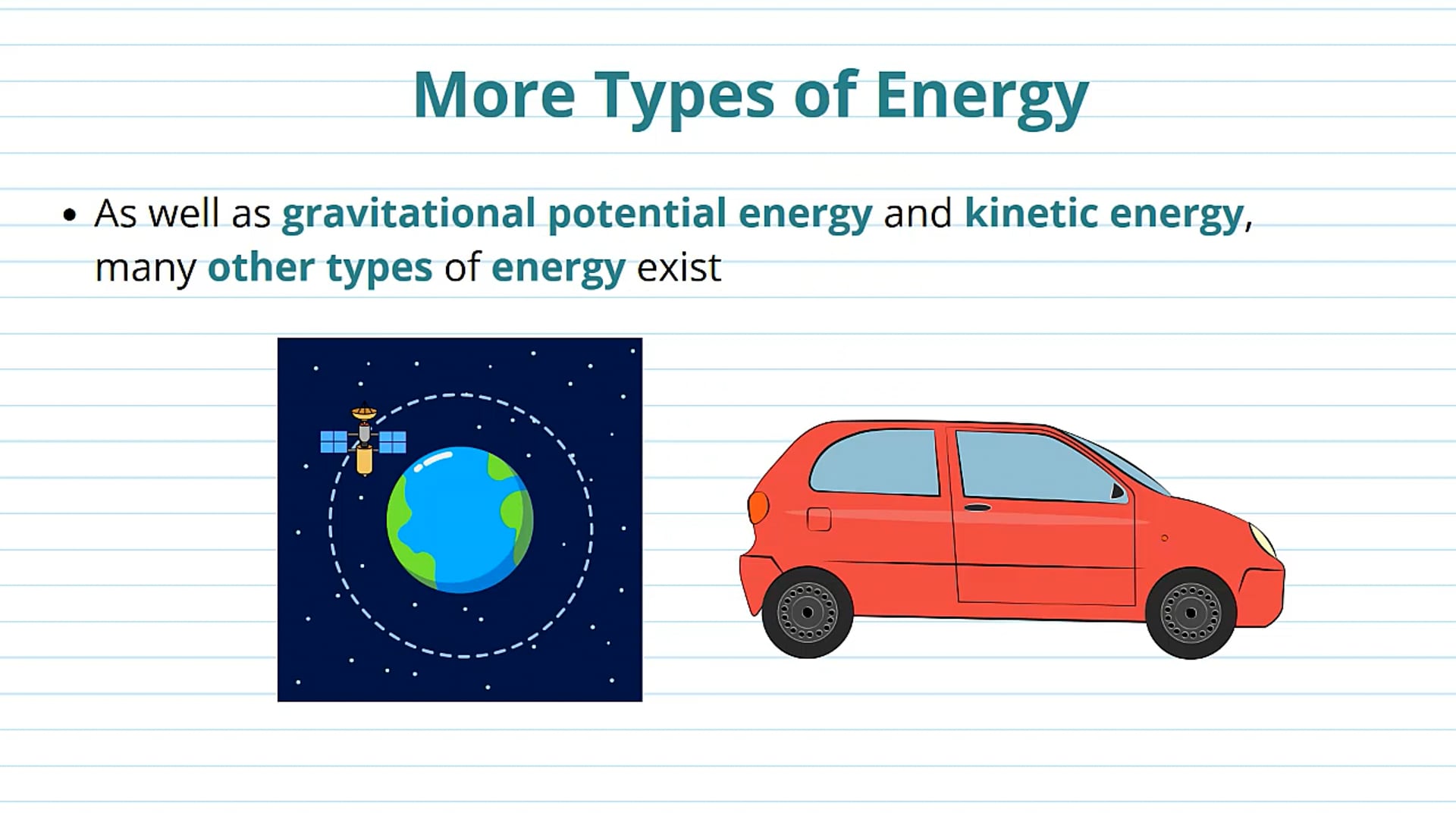 Other Forms of Energy