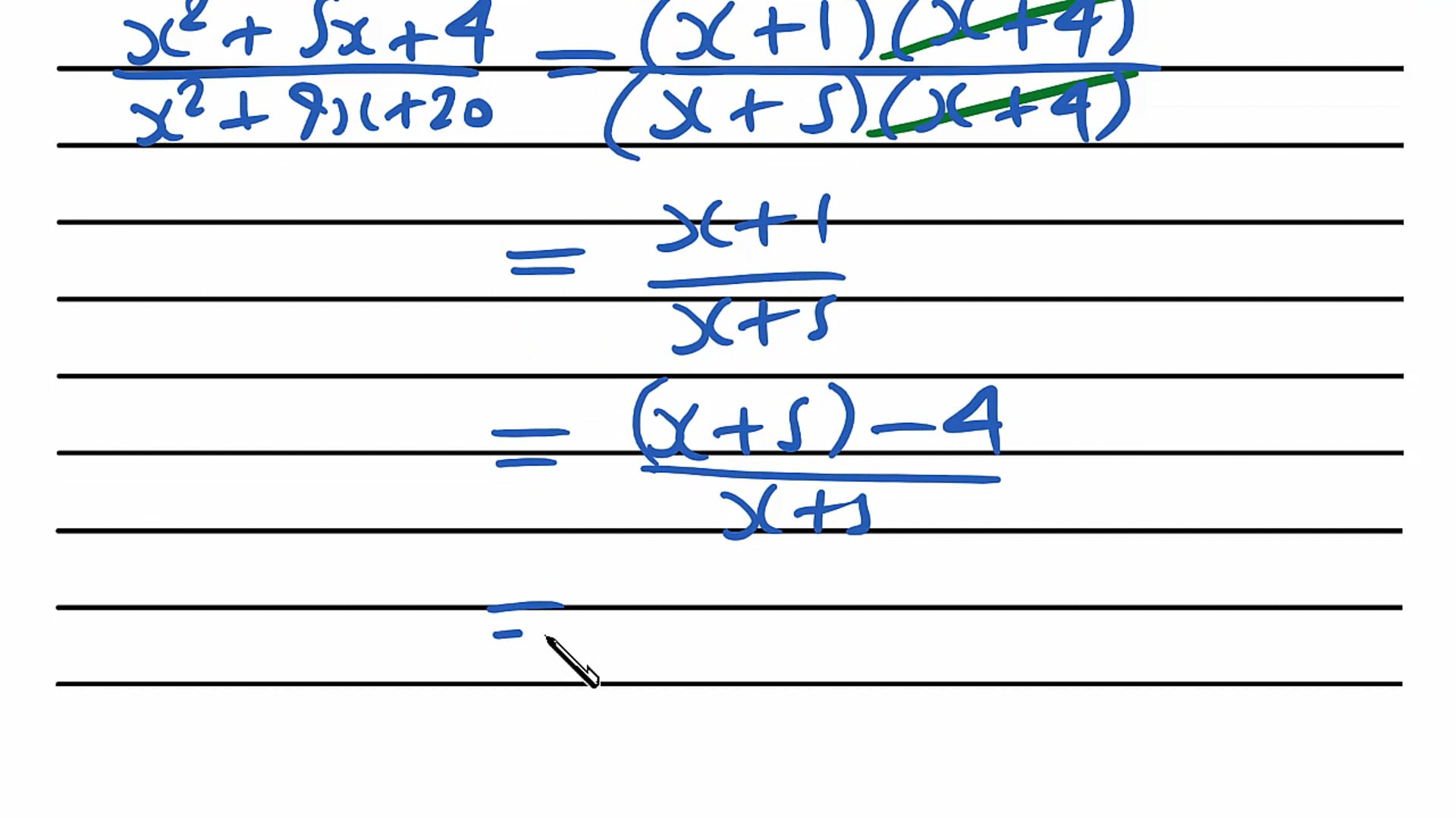 Polynomial Factorisation Exam Question