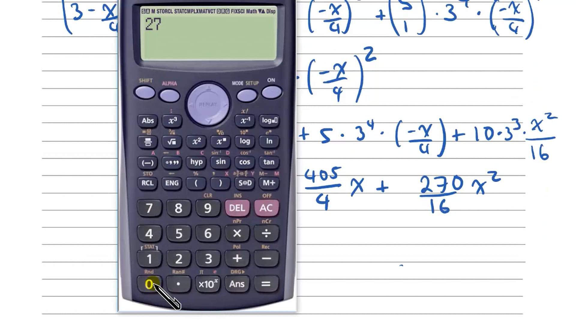 Question 7: Binomial Expansion