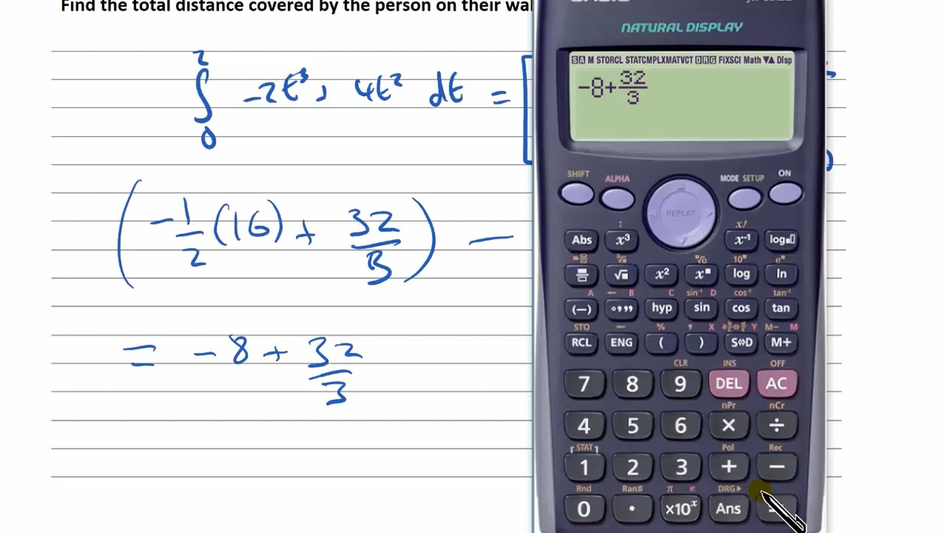 Question 7: SUVAT Equations